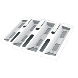 Manthorpe Felt Lap Vent White 10 Pack