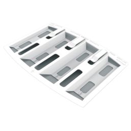 Manthorpe Felt Lap Vent White 10 Pack