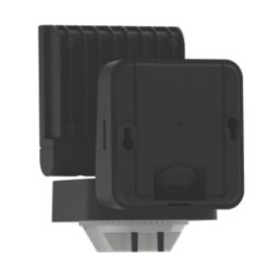 Brackenheath iSpot Swivel Outdoor LED Floodlight With PIR & Photocell Sensor Black 8.5W 1050lm