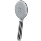 Croydex  Self-Cleaning 5-Function Shower Head Chrome 118mm x 259mm