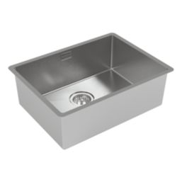 Carysil SR1013 1 Bowl Stainless Steel Kitchen Sink 590mm x 440mm