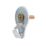 Bullfix Heavy Duty Hooks and Masonry Plugs 10ga x 25mm Silver 10 Pack