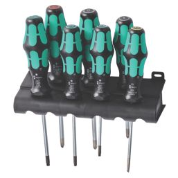 Wera 335/350/367/7 Kraftform Plus Mixed  Screwdriver Set 7 Pcs