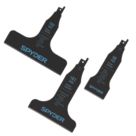 Spyder   Multi-Material Stacked Blade Scrapers 3 Piece Set