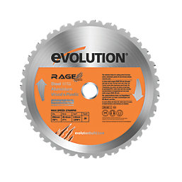 Evolution  Multi-Material Circular Saw Blade 255mm x 25.4mm 28T