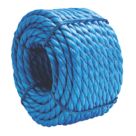 Essentials Twisted Rope Blue 14mm x 20m