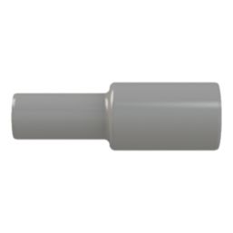PolyPlumb Enhanced  Plastic Push-Fit Reducing Spigot Reducers 22mm x 15mm 2 Pack