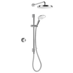 Mira Mode Dual HP/Combi Rear-Fed Chrome Thermostatic Digital Mixer Shower