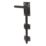 GateMate Door Bolt Black 300mm