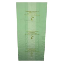 L-PRO Love The Earth Light Green Compostable Sacks 70Ltr 20 Pack