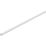 Smith & Locke Round Wardrobe Rail White 1219mm x 19mm