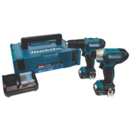 Makita CLX228AJ 12V 2 x 2.0Ah Li-Ion CXT  Cordless Combi Drill & Impact Driver Twin Pack