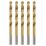 Erbauer  Straight Shank Metal Drill Bits 5mm x 86mm 5 Pack