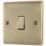 British General Nexus Metal 16AX 1-Gang Intermediate Switch Antique Brass