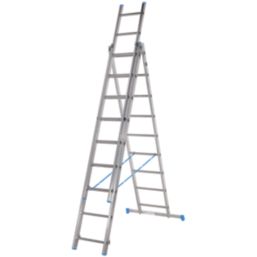 Mac Allister  Aluminium 5.4m Combination Ladder