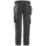 Snickers 6241 Stretch Trousers Black 35" W 30" L