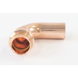 Conex Banninger B Press  Copper Press-Fit Adapting 90° Bends 15mm x 15mm 10 Pack