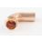 Conex Banninger B Press Gas  Copper Press-Fit Adapting 90° Bends 15mm x 15mm 10 Pack