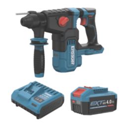 Erbauer ERI1078SDS 3.4kg 18V 1 x 4.0Ah Li-Ion EXT Brushless Cordless SDS Plus Drill