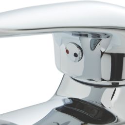 Highlife Bathrooms Barra Chrome 122mm Mono Bidet Mixer Tap  With Pop-Up Waste