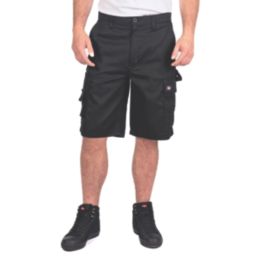 Lee Cooper LCSHO806 Workwear Cargo Shorts Black 30" W