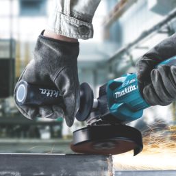 Makita GA023GD203 40V 2 x 2.5Ah Li-Ion XGT 5" Brushless Cordless AWS Angle Grinder Kit