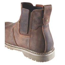 Site Mudguard Size 6  Brown  Steel Toe Cap Safety Dealer Boots