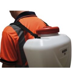 Spear & Jackson  White Backpack Pump Action Pressure Sprayer 15Ltr
