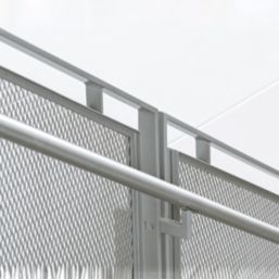 Essentials Silver Flat Profile 1m x 40mm x 1.5mm