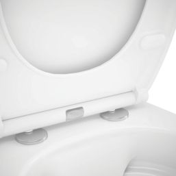 Swirl Enz Soft-Close Compact Rimless Toilet with Cistern Dual-Flush 4.5Ltr