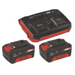 Einhell RASARRO 36/38 36V 2 x 4.0Ah Li-Ion Power X-Change Brushless Cordless 38cm Lawn Mower