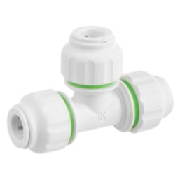 Flomasta  Plastic Push-Fit Equal Tee 10mm