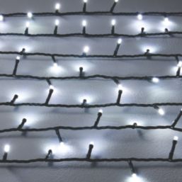 1000 LED Indoor & Outdoor Ice White String Christmas Lights