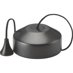 Knightsbridge  10AX 2-Way Pull Cord Switch Smoked Bronze