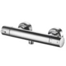 ETAL Mist Exposed Single Outlet Thermostatic Chrome Shower Valve