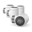Tado X White Smart Thermostatic Radiator Valve Head & Body 4 Pack