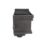 FloPlast Cast Iron Effect Rectangular Hopper 65-68mm Black