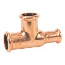 Flomasta  Copper Press-Fit Reducing M-Profile Tee 22mm x 15mm x 22mm