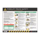 Essentials "Forklift Truck Safety" PVC Safety Poster 420mm x 594mm