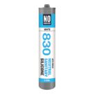 No Nonsense 830 Anti-Mould Neutral Sanitary Silicone Sealant White 310ml