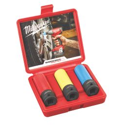 Milwaukee  1/2" Drive Automotive Socket Set 3 Pcs