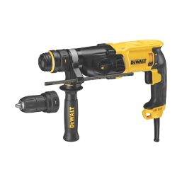 DeWalt D25134K GB 3kg Electric SDS Plus Hammer Drill with QCC 240V