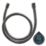 Swirl  Shower Hose Chrome 10mm x 1.25m
