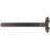 GateMate Black Straight Heavy Reversible Hinges 180mm x 24" x 600mm 2 Pack
