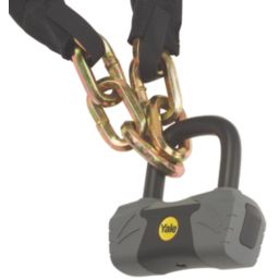 Yale Hardened Steel Maximum Security Chain & Lock 1.8m x 10mm