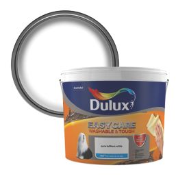 Dulux EasyCare Washable & Tough 10Ltr Pure Brilliant White Matt Emulsion  Paint