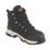Site Stornes Size 7  Black Waterproof Steel Toe Cap Safety Boots