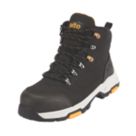 Site Stornes Size 7  Black Waterproof Steel Toe Cap Safety Boots