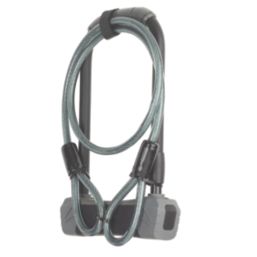 Yale Hardened Alloy Steel U Bike Lock & Security Cable 1200mm x 10mm
