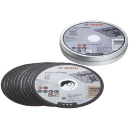 Bosch  Metal Cutting Discs 115mm (4 1/2") x 22.23mm 10 Pack
